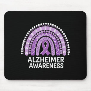 Alzheimer Awareness Mouse Pad