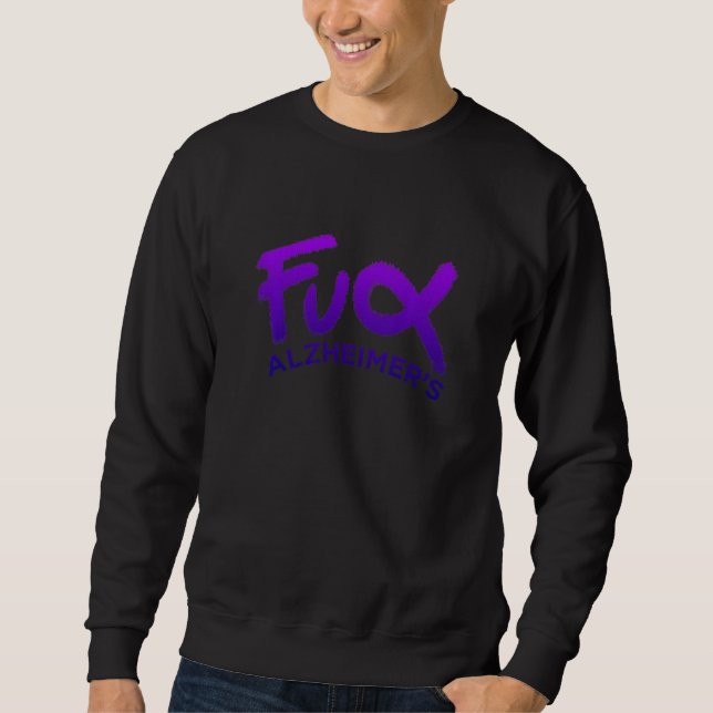 Alzheimer Awarness Dementia Sweatshirt (Front)