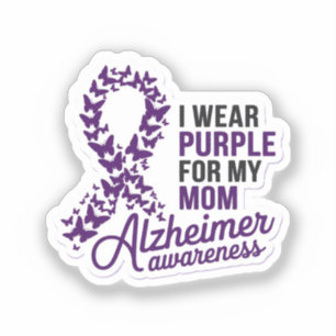 Alzheimer’s Awareness – I Wear Purple for My Mom