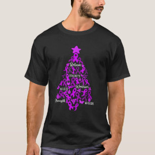 Alzheimer s Disease Awareness Ornament Decoration  T-Shirt