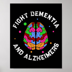 Alzheimerheimer Awareness End Fight Heimers  Poster