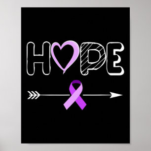 Alzheimerheimer Ribbon Heimer Disease Awareness  Poster