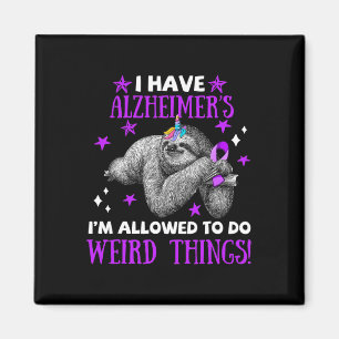 Alzheimerheimer S Awareness Apparel I Allow To Do Magnet