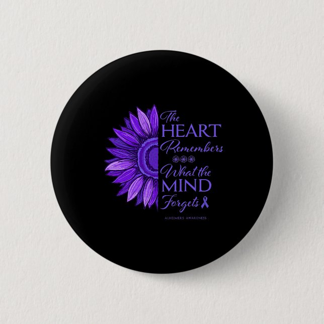 Alzheimerheimers And Raise Awareness Womens  6 Cm Round Badge (Front)