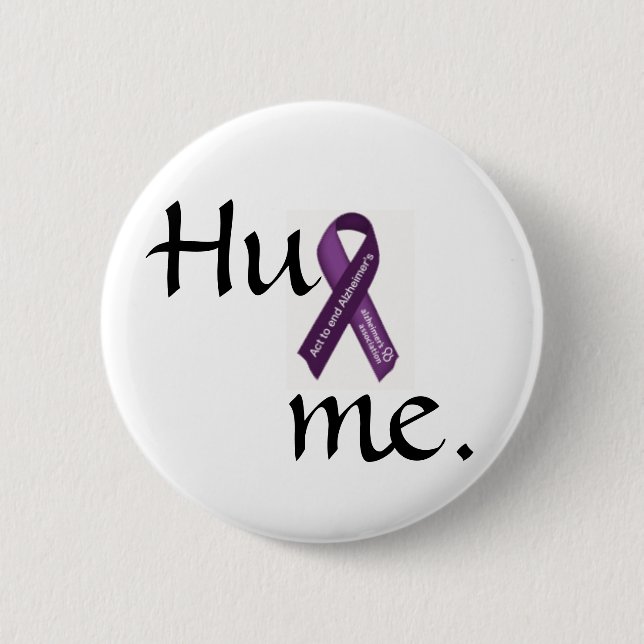 Alzheimer's Awareness Button (Front)