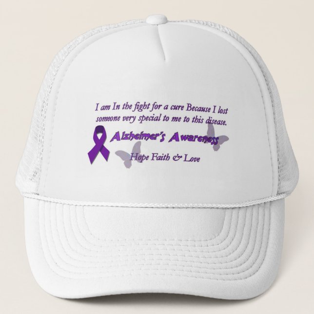 Alzheimer's awareness Hat (Front)