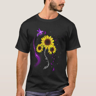Alzheimer's Awareness Hummingbird T-Shirt