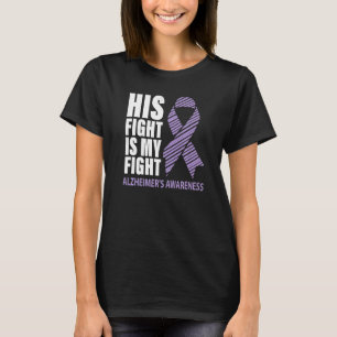 Alzheimer's Awareness Purple Ribbon Dementia Mum D T-Shirt