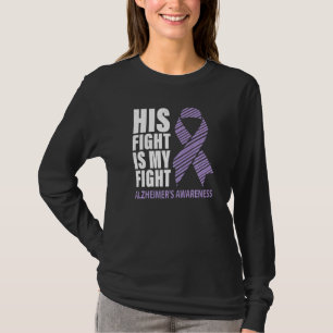 Alzheimer's Awareness Purple Ribbon Dementia Mum D T-Shirt