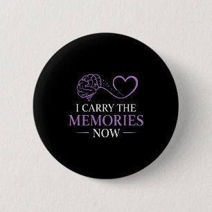 Alzheimer's caregiver dementia caregiver support 6 cm round badge