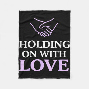 Alzheimer's caregiver dementia caregiver support fleece blanket