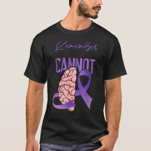 Alzheimer's dementia awareness support brain T-Shirt
