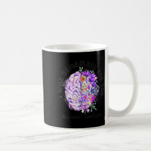 Alzheimer's dementia awareness support brain will coffee mug