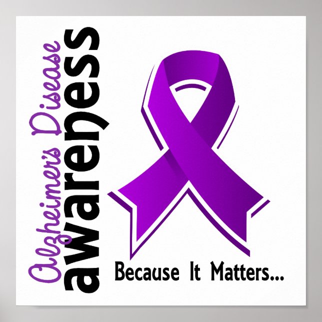 Alzheimer's Disease Awareness 5 Poster (Front)