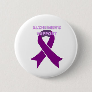 ALZHEIMER'S disease awareness month 6 Cm Round Badge