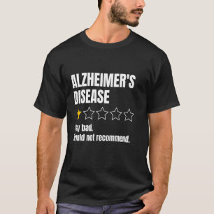 Alzheimer's Disease Awareness Warrior Support T-Shirt