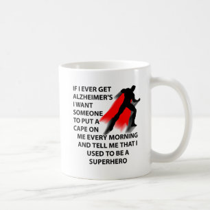 Alzheimer's Superhero Funny Mug