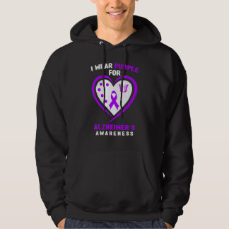 Alzheimeru2019s   I Wear Purple For Alzheimeru2019 Hoodie