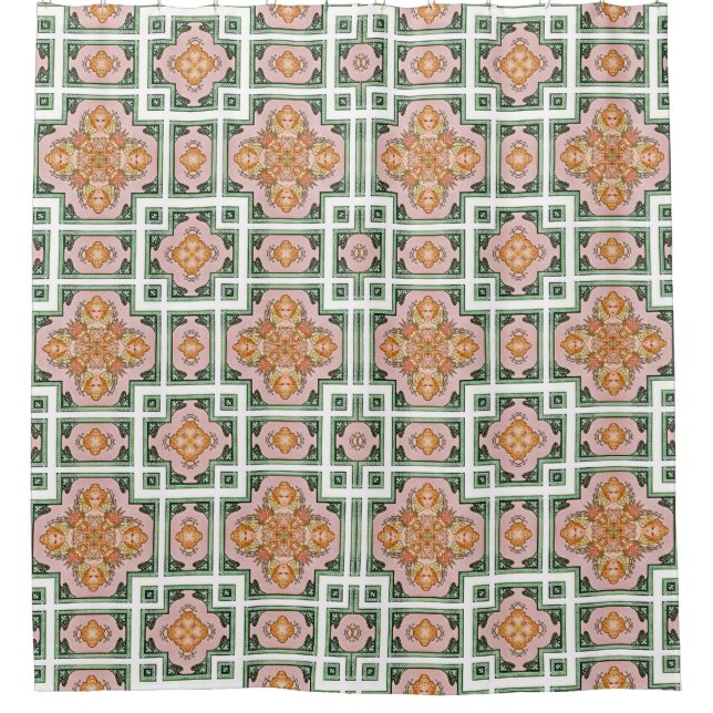 AM40 Pattern 20151113233937 Shower Curtain (Front)