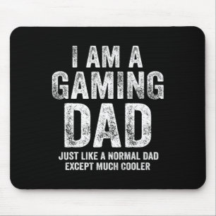 Am A Gaming Dad Video Gamer Daddy Gifts Video Game Mouse Pad