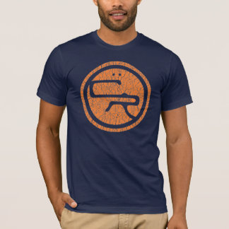 Am App Basic T - Orange/Navy T-Shirt
