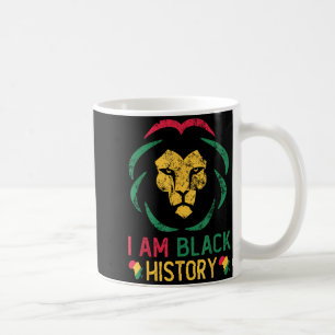 Am black history african american black pride coffee mug