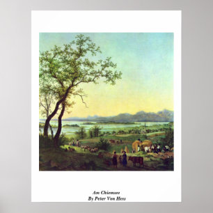 Am Chiemsee By Peter Von Hess Poster
