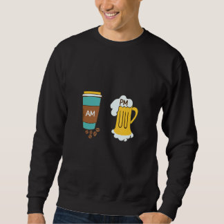 AM Coffee PM Win 10 Sweatshirt