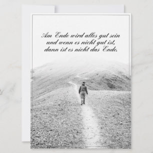 Am Ende wird alles gut sein