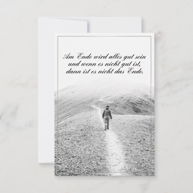 Am Ende wird alles gut sein (Front)