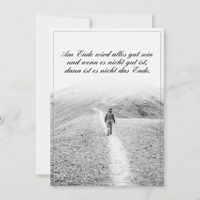 Am Ende wird alles gut sein (Front)