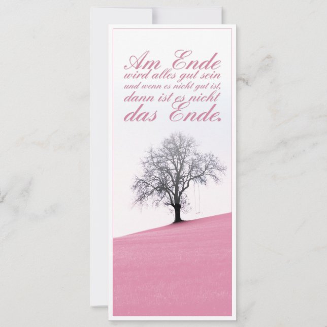 Am Ende wird alles gut sein (Front)