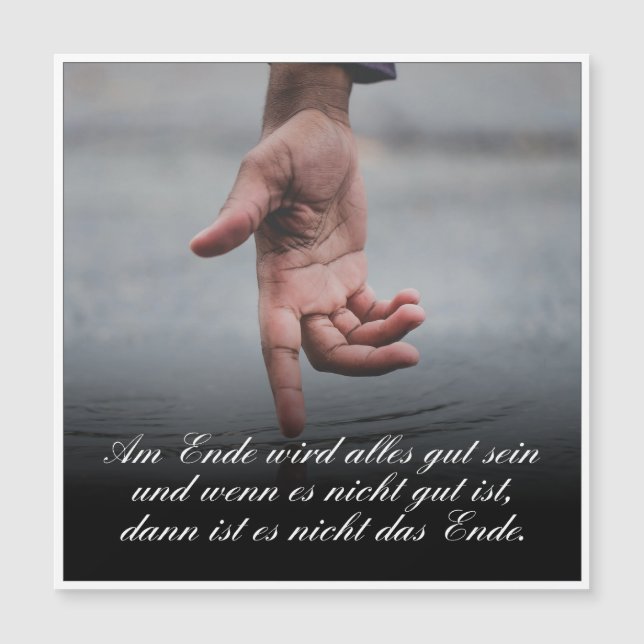 Am Ende wird alles gut sein (Front)