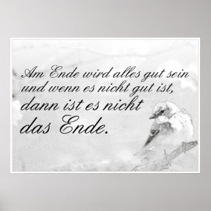 Am Ende wird alles gut sein Poster