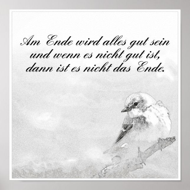 Am Ende wird alles gut sein Poster (Front)