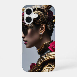 Am I As Cool As I Look? AI Art Portrait iPhone 16 Case