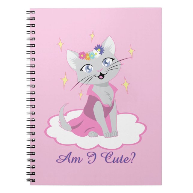 Am I Cute? Notebook (Front)