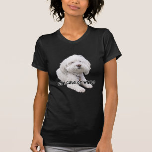 Am I Cute or What? Bichon Frise Dog Photograph. T-Shirt