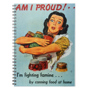 "Am I Proud" 1940s notebook