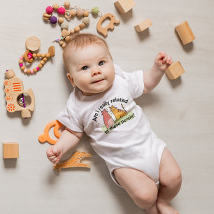 Am I Really Related to These People? Baby Bodysuit