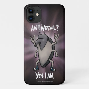 Am I Weevil Fun Heavy Metal Cartoon iPhone 11 Case
