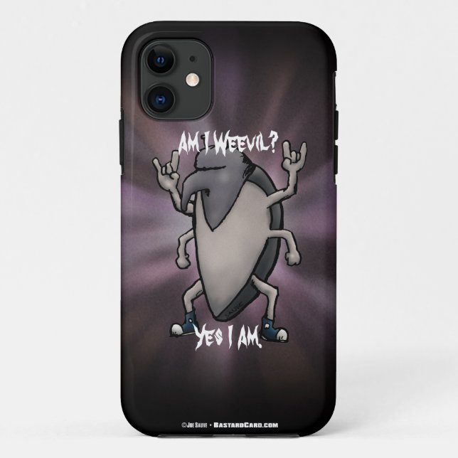 Am I Weevil Heavy Metal Cartoon Case-Mate iPhone Case (Back)