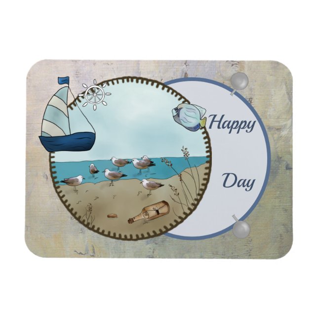Am Meer Magnet (Horizontal)