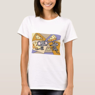 AM- Mice and Cheese Art T-Shirt
