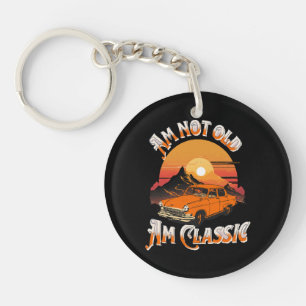 am not old am classic key ring