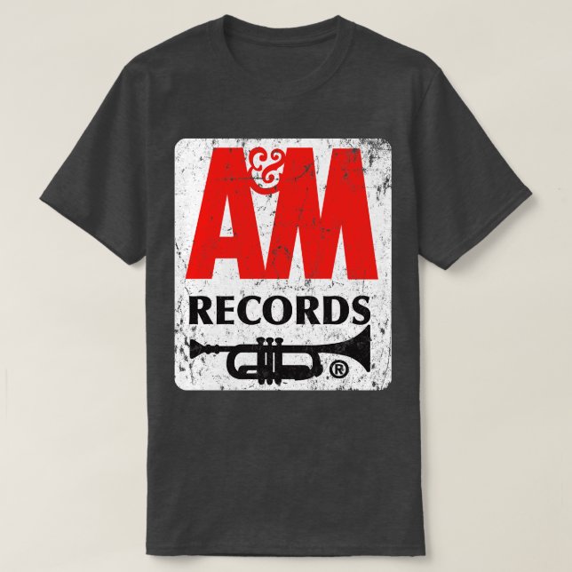 AM Records T-Shirt (Design Front)