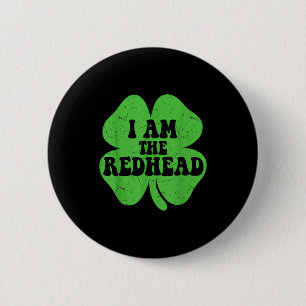 Am the redhead funny dibs on the redhead women men 6 cm round badge
