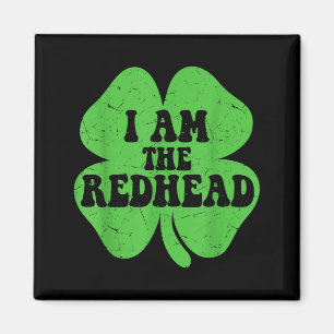 Am the redhead funny dibs on the redhead women men magnet