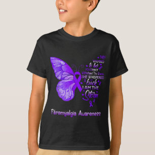 Am The Storm Fibromyalgia Awareness Butterfly 1  T-Shirt