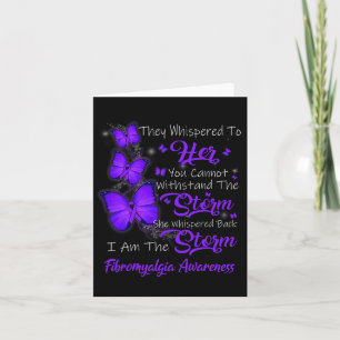 Am The Storm Fibromyalgia Awareness Card